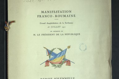 Manifestation franco-roumaine