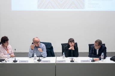 Festival VO-VF 2018. Table ronde sur la littérature albanaise avec les écrivains Bessa Myftiu et Ylljet Aliçka, à la BULAC