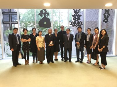 Visite officielle de la délégation du Royaume du Cambodge, 14 mai 2018