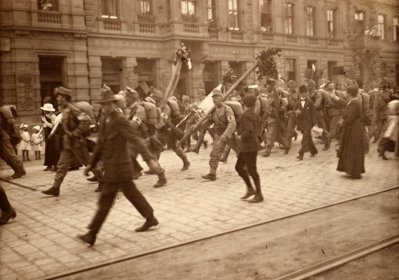 Visuel de l'exposition Les Tchèques dans la Grande Guerre