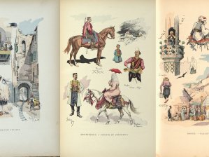 Monténégro, Bosnie, Herzégovine, Détails de l'ouvrage d'H. Avelot & J. de La Nézière, Paris, 1895.